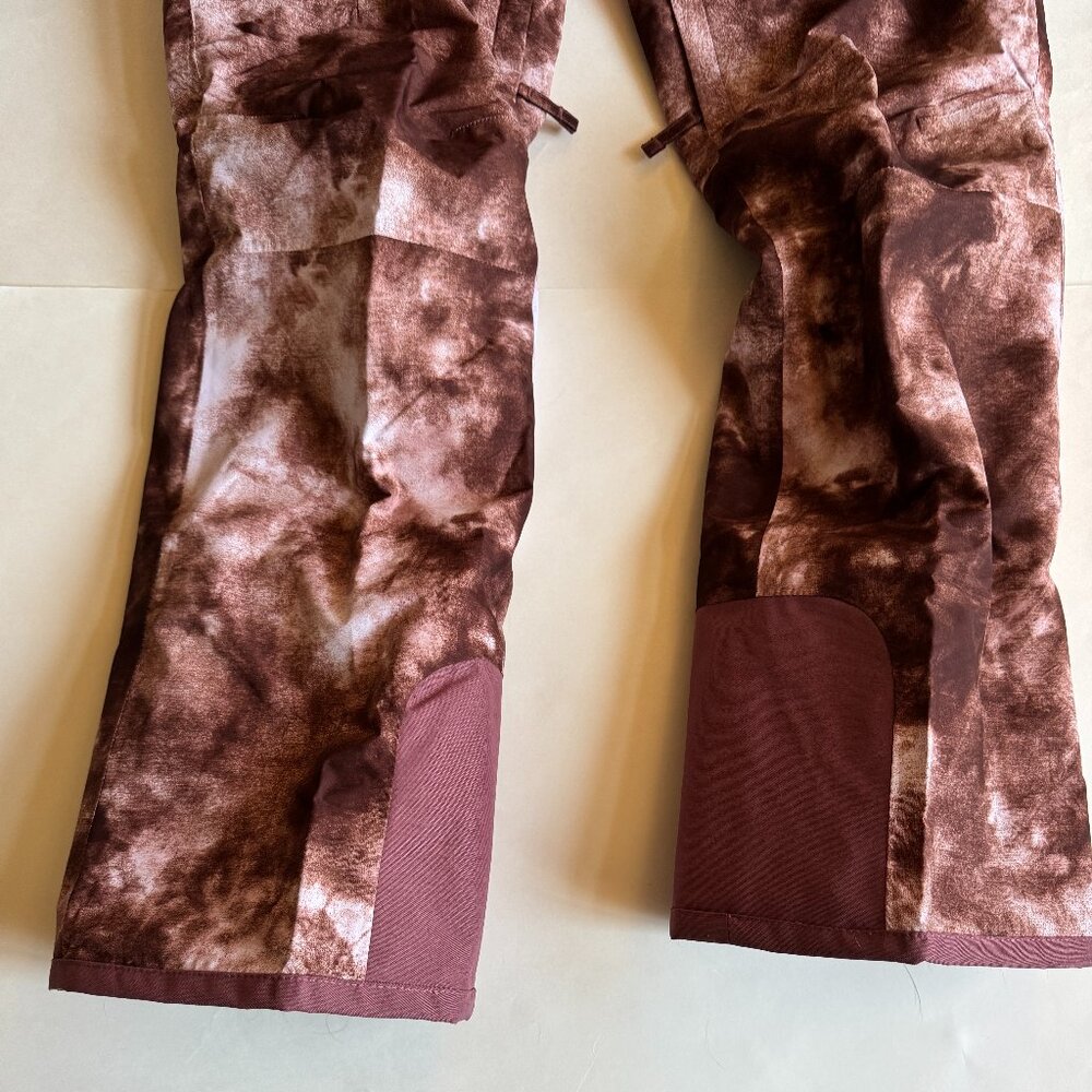 Womens The North Face Freedom Insulated Ski Snow Pants Wild Ginger M - Picture 5 of 7